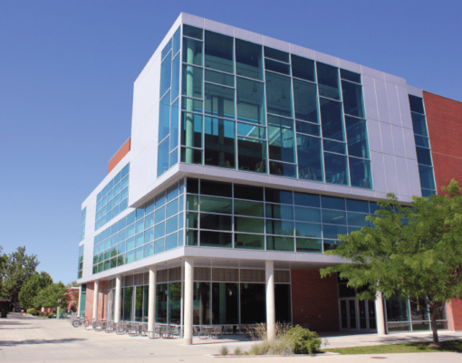 Window Film on Education Building