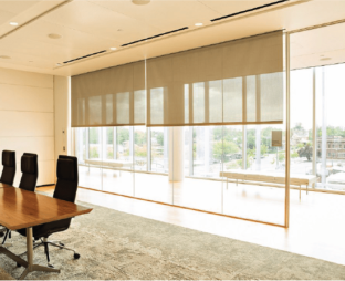 Mecho Roller Shades, commercial roller shades