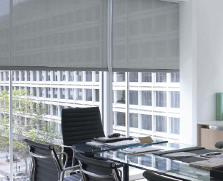 Mecho Shades in city office